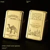 CHIEF New Personalized And Creative Pure Copper Kerosene Lighter Sculptured Camel Pattern Business Gift For Boyfriend's Birthday 1
