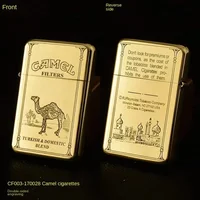 CHIEF New Personalized And Creative Pure Copper Kerosene Lighter Sculptured Camel Pattern Business Gift For Boyfriend's Birthday 1