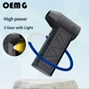 Mini Turbo Jet Fan 130000RPM Electric Air Duster 3 Gear Turbo Violent Blower Rechargeable with Light Car Cleaning Blowing Dust 1