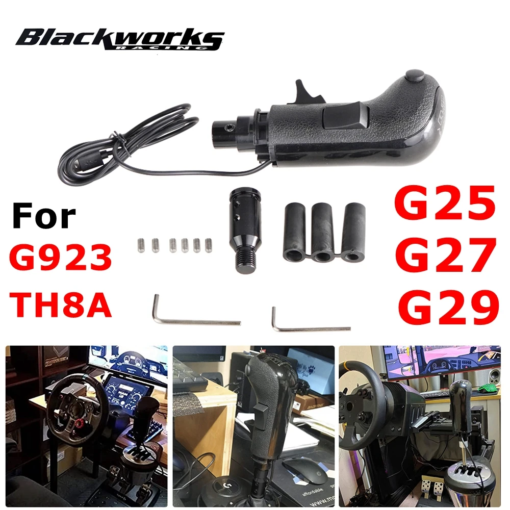 USB Shifter Knob For Logitech G29 G27 G25 G923 Thrustmaster TH8A High