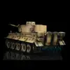 Adult Toys HENG LONG 1/16 Yellow 7.0 Plastic Tiger I RC Tank 3818 360 Turret Barrel Recoil Remote Control Car TH17262-SMT4 5