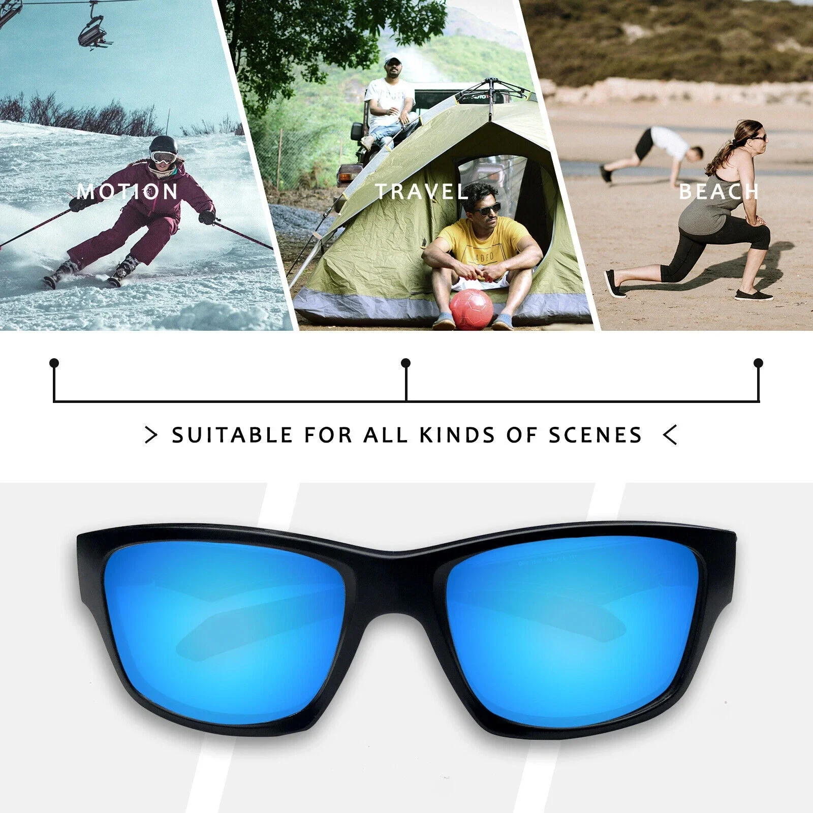 Oakley Square Wire New 2006 선글라스용 ELuxonsight 편광 강화 교체 렌즈 - 다양한 색상