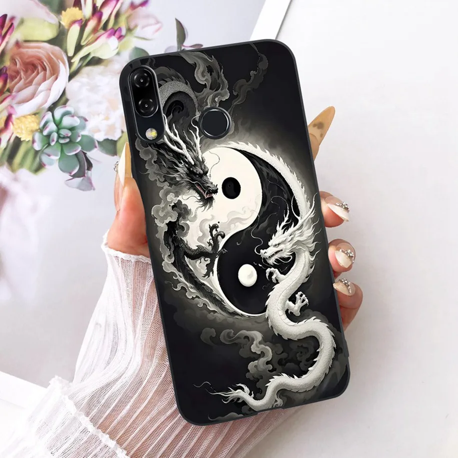Stylish Black Soft TPU Phone Case - Sleek Protective Cover