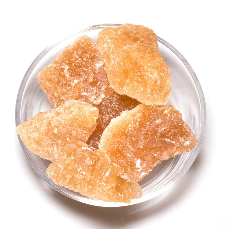 Rock Sugar Rock Candy Sugar Candy Granule Yellow Polycrystalline Lao