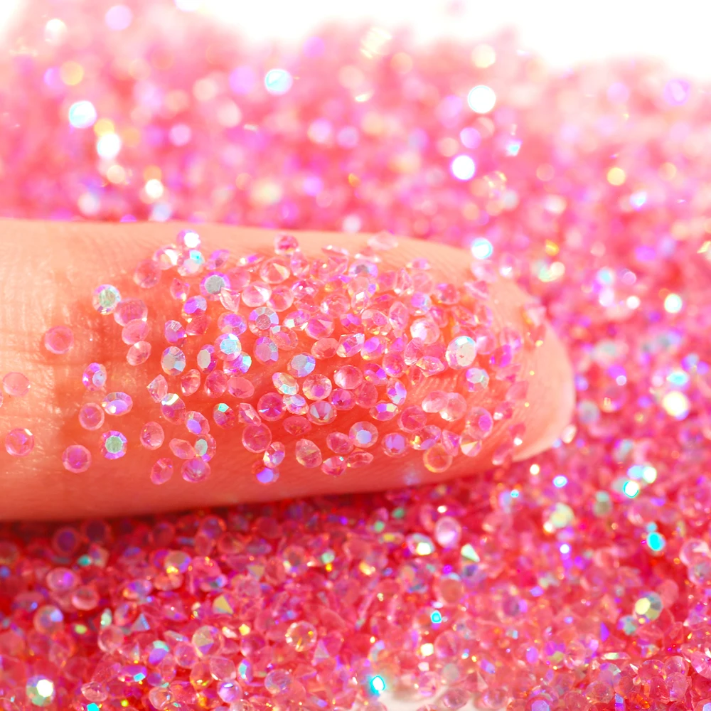 Strass In Oro Rosa: Gemme Di Vetro A Fondo Piatto Per Lavori - Foto 10