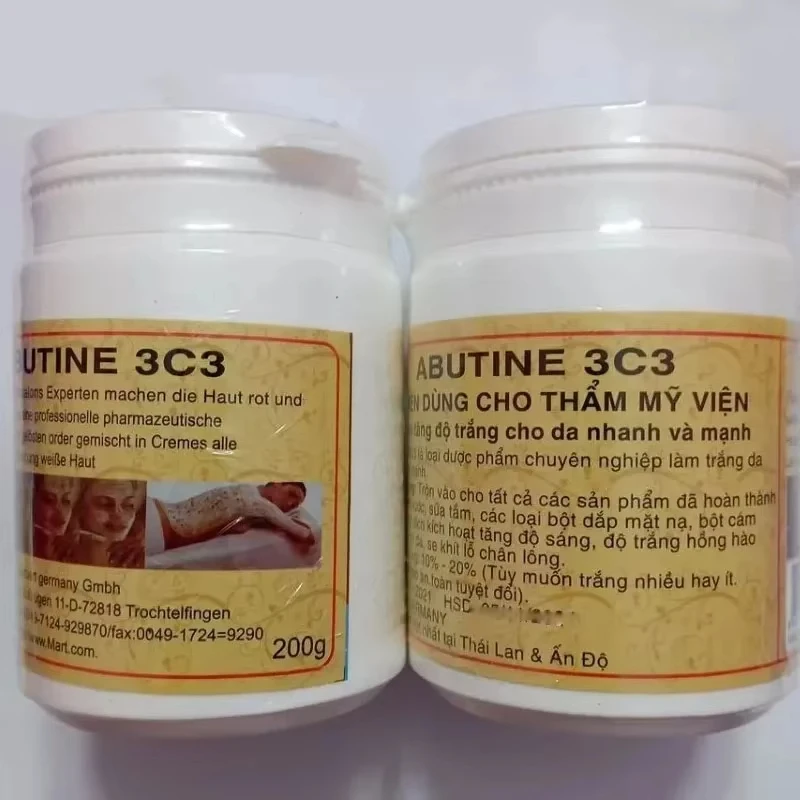 Whitening Body Abutine 3c3 250g Reduce Dark Skin Blemishes