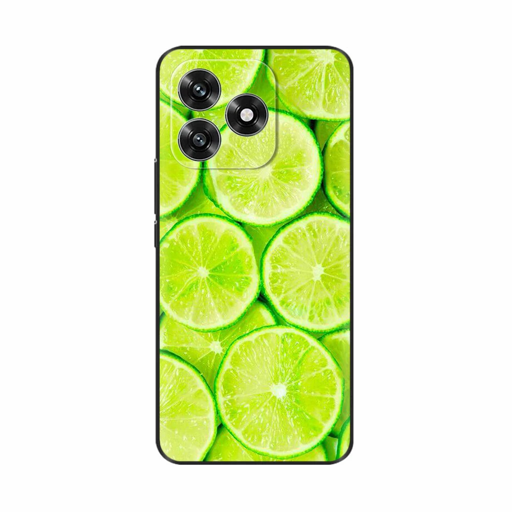 Black Silicone Shockproof Phone Case - Soft Back Cover and Protective Shell