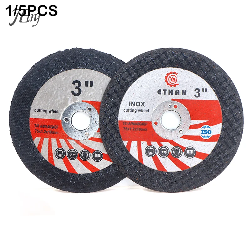 1/5PCS Angle Grinder Polishing Cutting Disc 75mm Mini Disc Circular Resin Grinding Wheel metal abrasive tools
