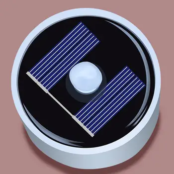 Flameless Rechargeable LED Light Solar Candles Light Tea Lamps Bedroom Living Home Bar Decoration Supplies 2