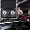 DJ Controller Case EVA DJ Controller Storage Bag Built In Cushioning Sponge Safety Double 50x30x8cm For DDJ-FLX4
