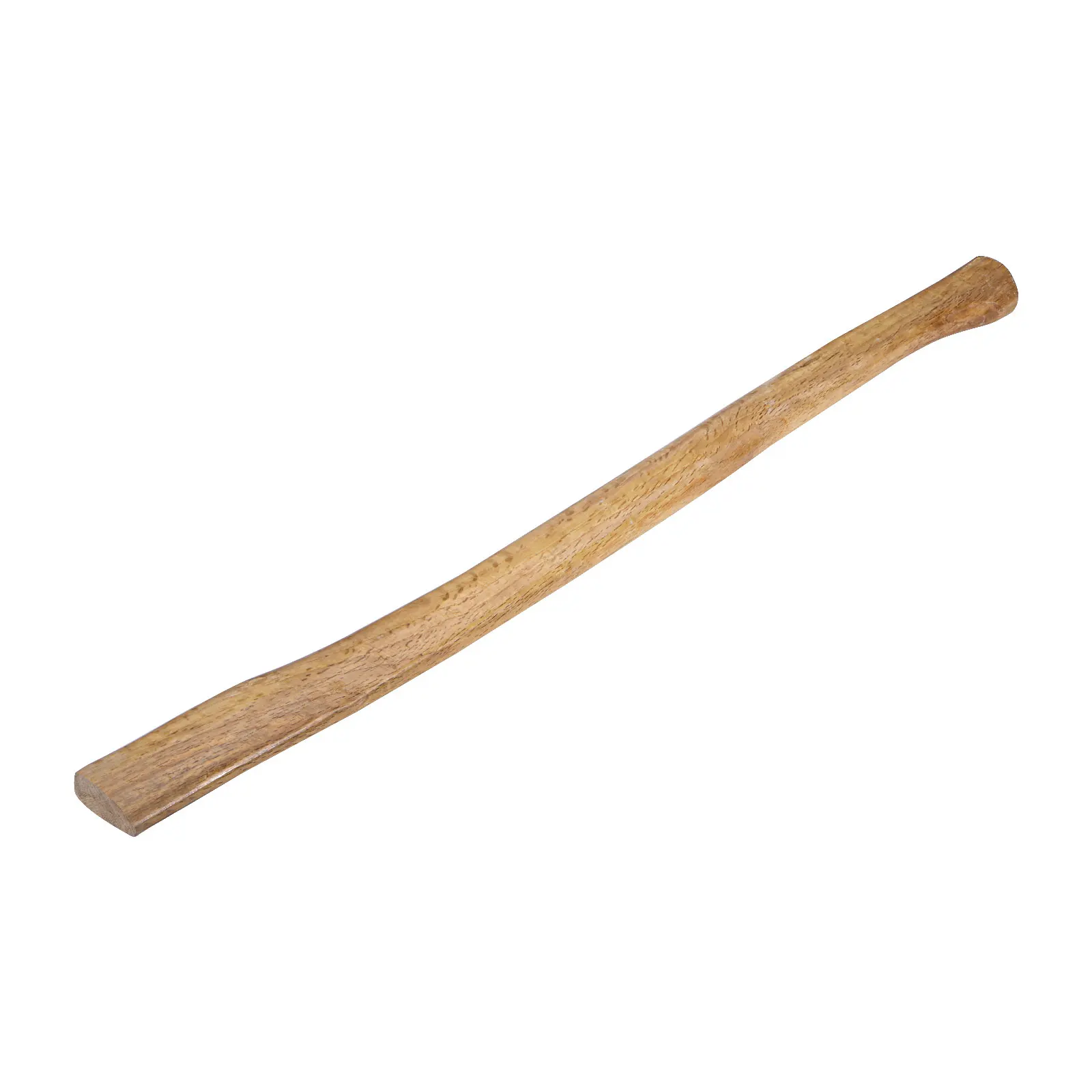 Uxcell 35 Polegada Wood Long Substituição Handle Curvo Substituível Handle para Machado Hammer Oval Eye Oak Wood