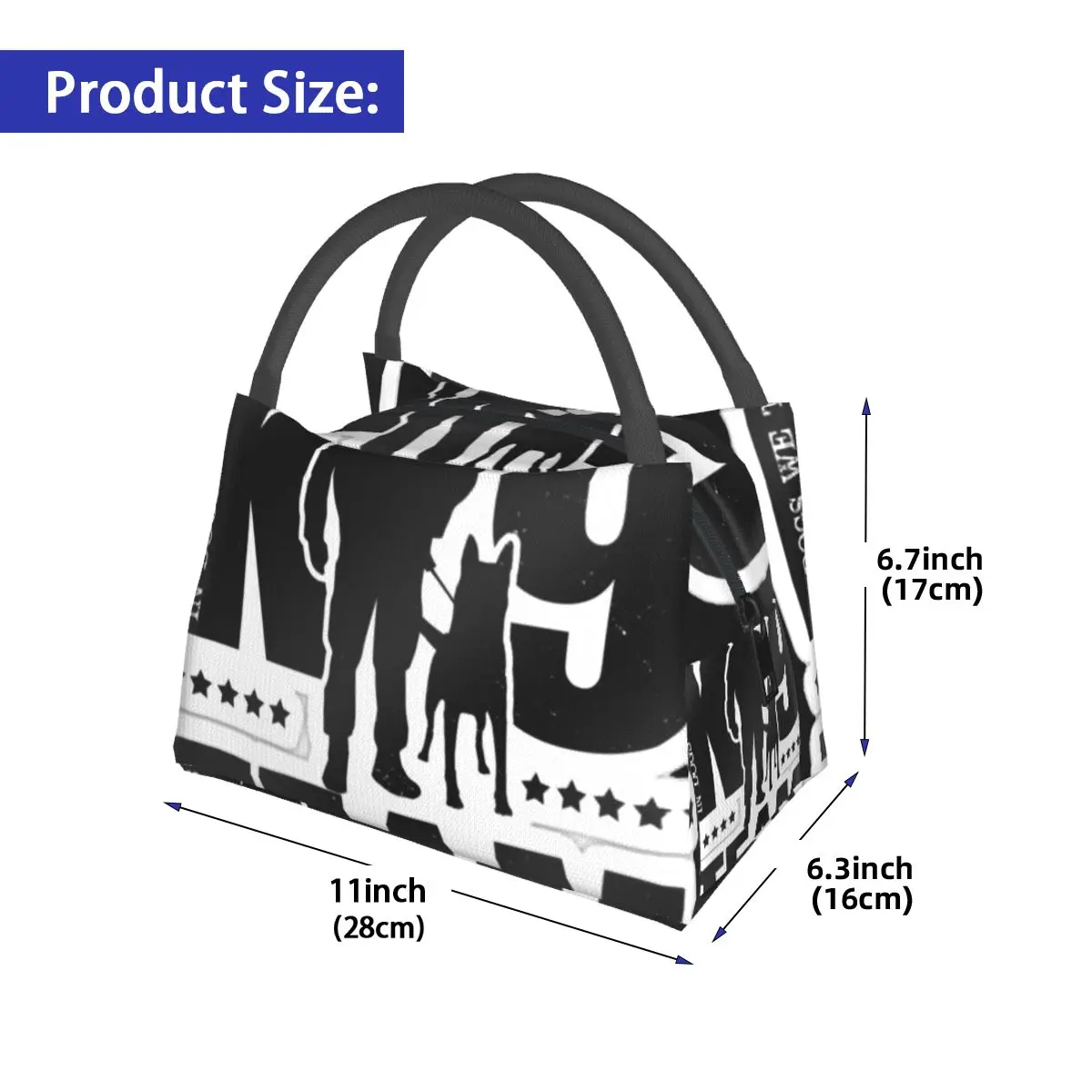 K9 Team Portable insulation bag for Cooler Thermal Food Office Pinic Container