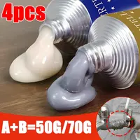 100g Cold Welding Glue Metal Repair Adhesive Heat Resistance AB Sealant High Strength Plastic Repair Casting Adhesive Agent 1