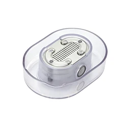 Compact Manual Razor Rinser - Lightweight Shaver Washer (White)
