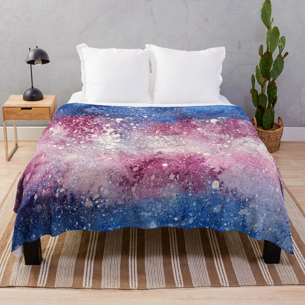 

Летнее дизайнерское одеяло Trans Pride Galaxy