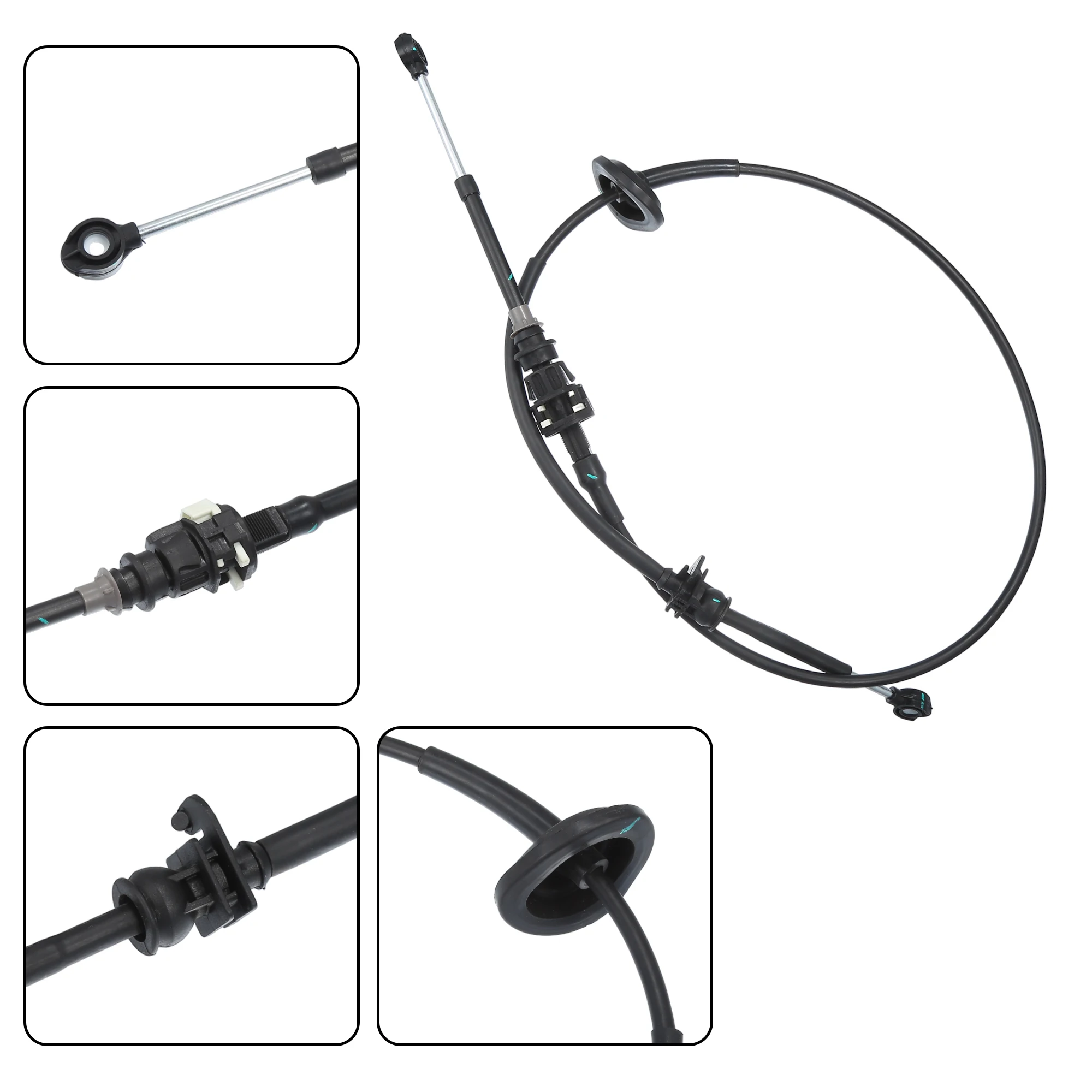 X Autohaux Gear Shifter Transmission Control Shift Cable for Ford Bronco 1992-1996 for Ford F-150 F-250 F-350 1992-1997