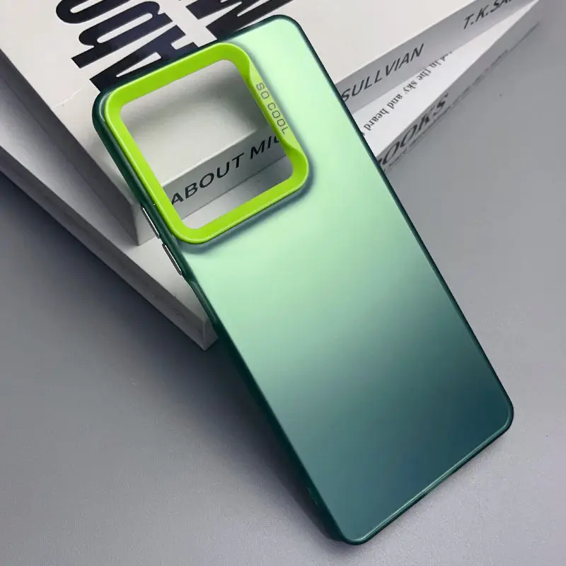 Matte Laser Colorful Shockproof Bumper Armor Phone Case