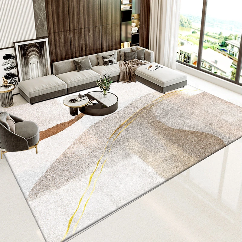 Modern Minimalist Carpets for Living Room Abstract Bedroom Decor Mat ...