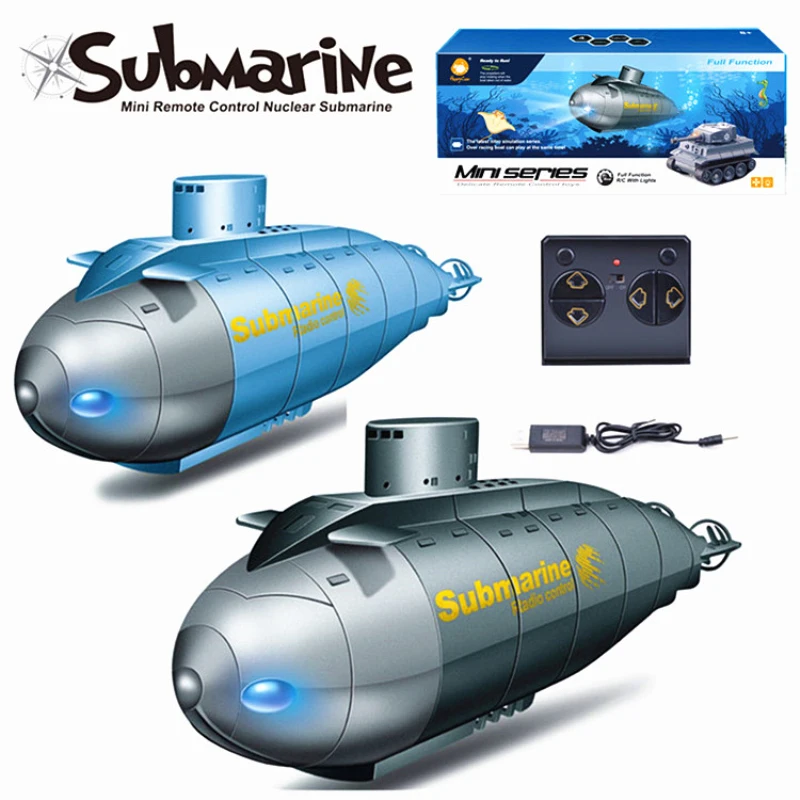 Wireless Mini RC Submarine 777 586 Micro Radio Ship LED Flash High