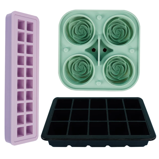 3D 로즈 아이스 큐브 실리콘 몰드: 여름철을 시원하고 상쾌하게 만드는 필수 주방 용품