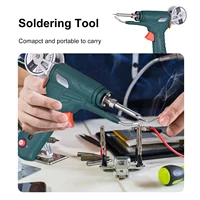 Soldering Iron Kit 60W Automatic Welding Machine Fast to Heat Up with Detachable Stand Visual Window Design for DIY Projects