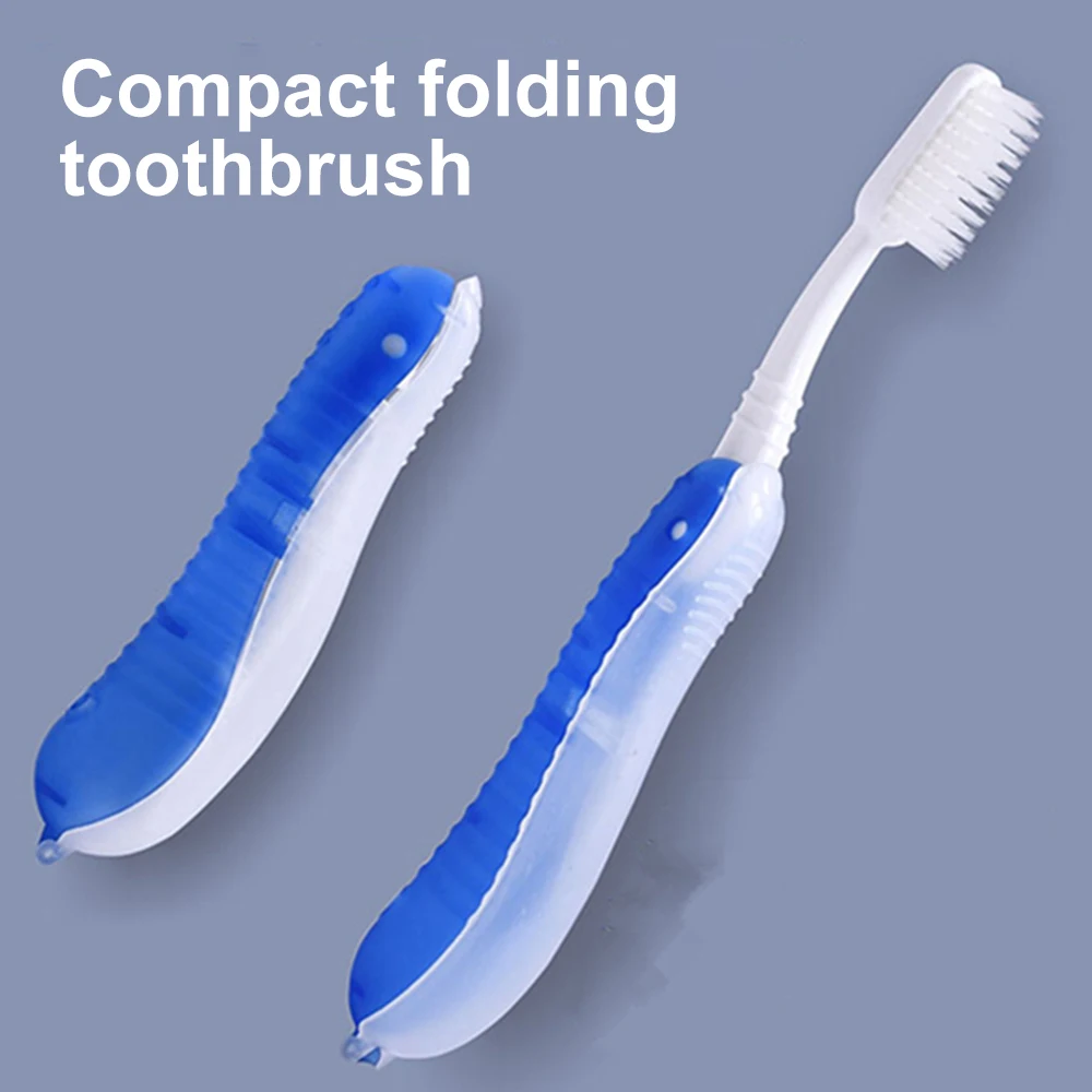 New Foldable Toothbrush Hygiene Oral Portable Disposable Travel Camping Toothbrush Hiking Tooth