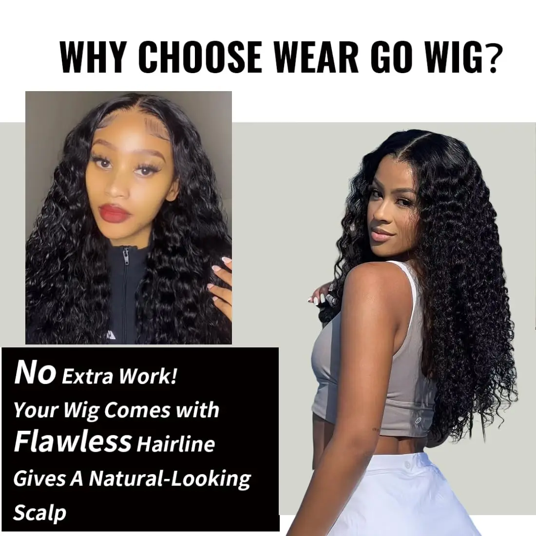 13x4 Water Wave Lace Front Wig Curly Human Hair Wigs Brazilian Ready To Wear Deep Wave 4X4 Closure Glueless Wig For Women