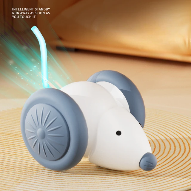 Rechargeable Interactive Cat Car Toy – Smart Electric Teaser for Kittens 6