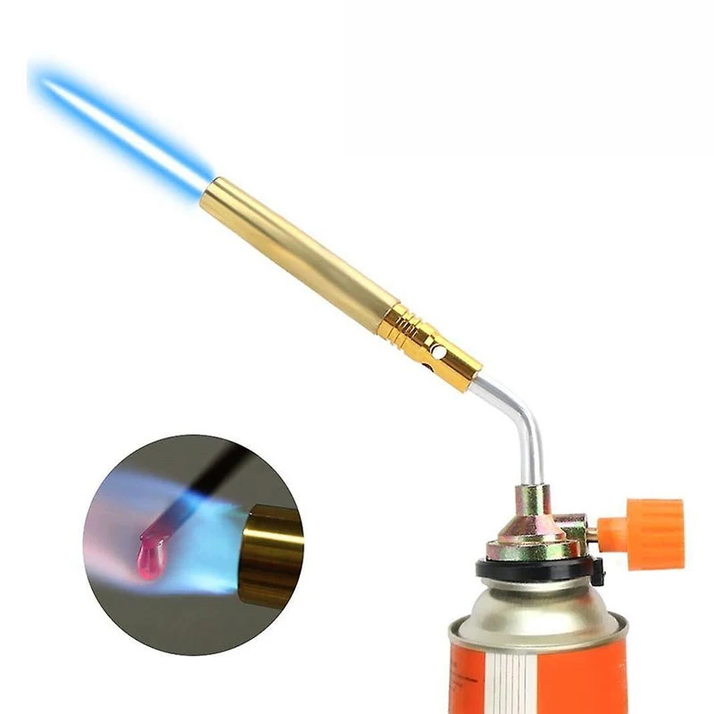 Butane Burner Turbo Gas Burner Flame Thrower Outdoor Camping Barbecue Portable Welding Heat Gun gas torch welding torch gas burner butane torch