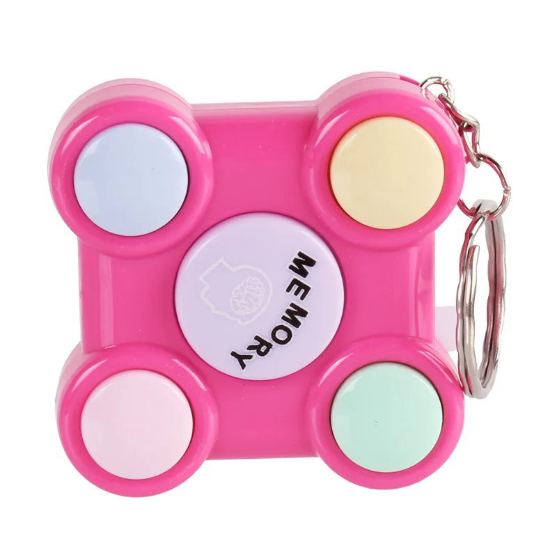 Keychain Children Compact Handheld Toy Best-selling Mini Keychain Console Nostalgic Cartoon Mini Pocket-sized High Demand Puzzle