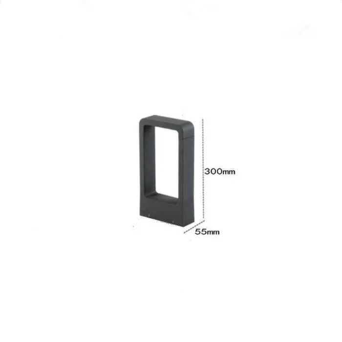 thumbnail image 1 of pieza de 15 W, CA 85-265 V, CC 12 V, luz LED para pilar de jardín, poste para césped, lámpara para césped, jardín al aire libre, paisaje, césped, 1 of 5