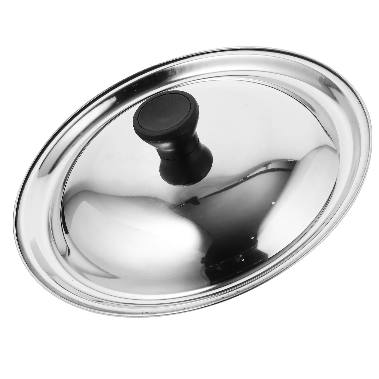 

Pot Cover Stainless Steel Lid Portable Cooker Plate Covers for Dinner Plates Reusable Pan