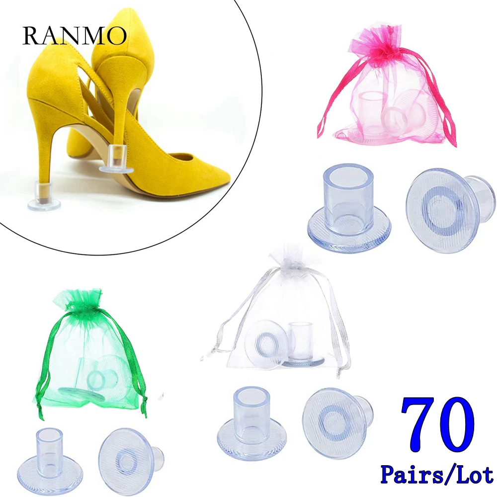 70-paia-lotto-protezione-per-tallone-in-silicone-coperture-per-tappi-a-spillo-per-protezioni-per-tallone-in-erba-kit-per-la-cura-delle-scarpe-per-la-festa-nuziale-all'aperto-della-sposa