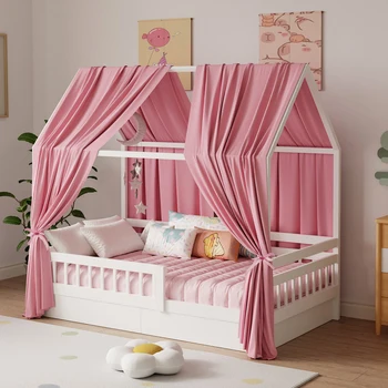Muslin Bunk Bed Canopy 1
