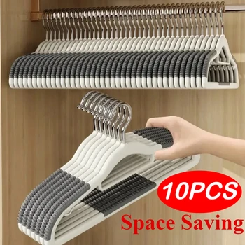 10-Piece Non-Slip Clothes Hangers 1