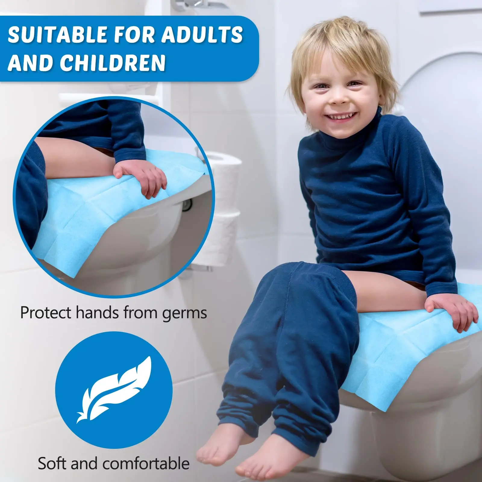 Disposable Toilet mat Non-Woven Hotel Special Travel Supplies Household Thickened Maternity Stool Cushion Cover
