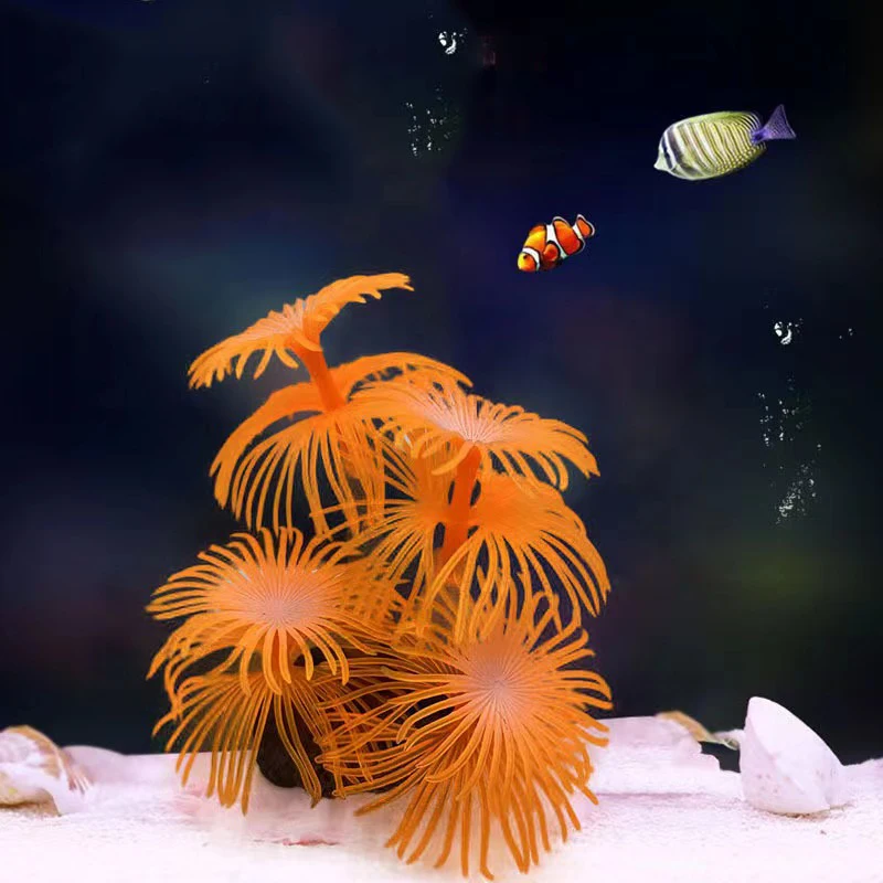 Title 78, Artificial Underwater Coral Aquarium Fish Tank...