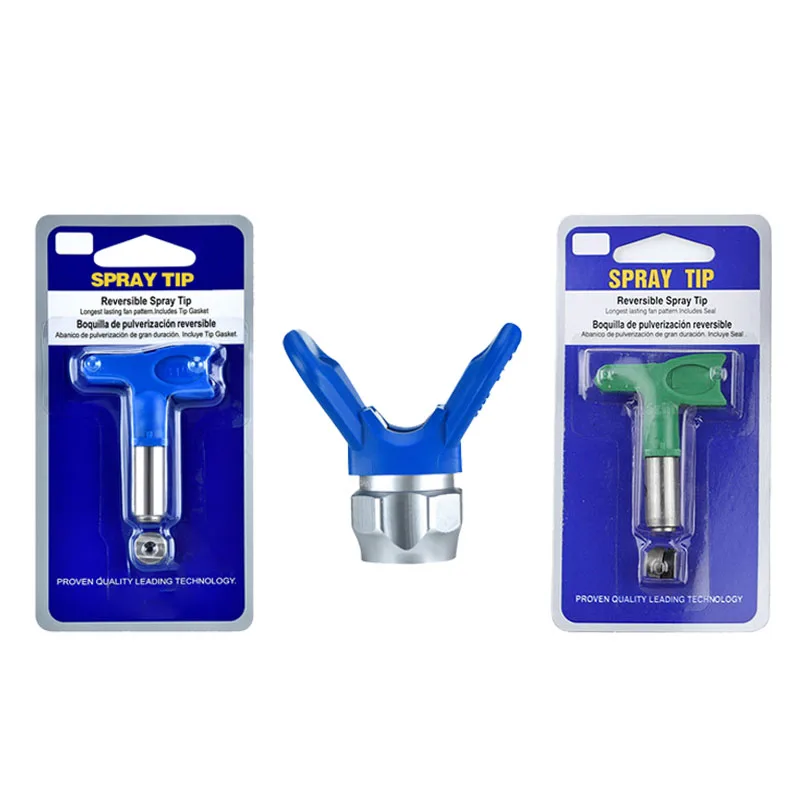 

Airless Paint Spray Sprayer Gun Airless Tips Fine Finish Low Pressure Tip And High Pressure Tip With 7/8 Nozzle Guard For