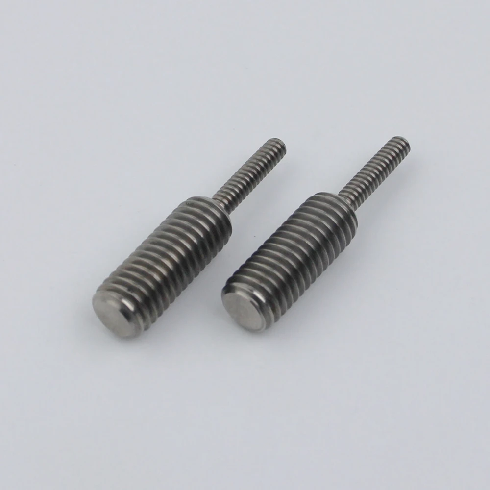 

2 Piece Stud Core Titanium Alloy For EPI Electric Bridge Conversion Screw GIB Guitar Bridge