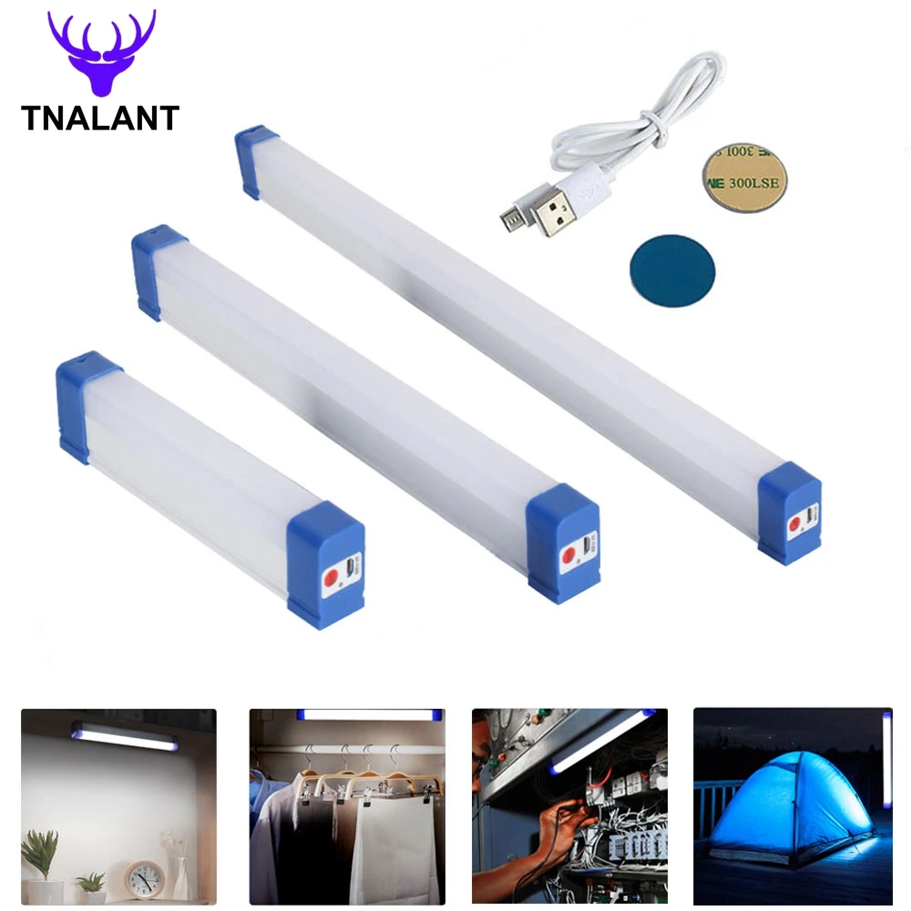 20w/40w/60w Portable Usb Rechargeable Emergency Light Outdoor Lighting Camping Lamp Multi-function LED Night Light 17cm-52cm led flashlight camping lamp led work light camping lights work light