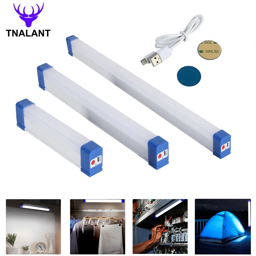 52cm Long T5 LED Light Rechargeable USB for Emergency - China LED Emergency  Light, Solar Light