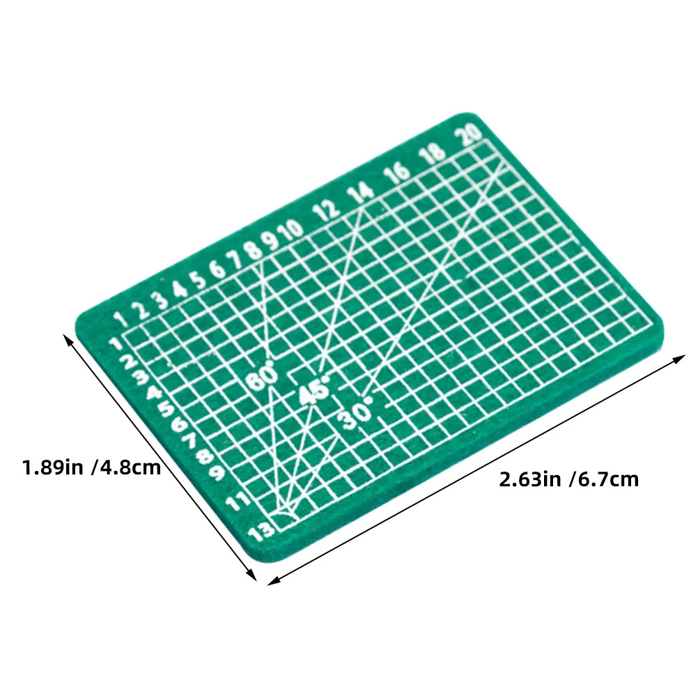1세트 미니어처 버니어 캘리퍼스 교육용 소품, 인형의 집 미니어처 장 미니 자와 매트 용품