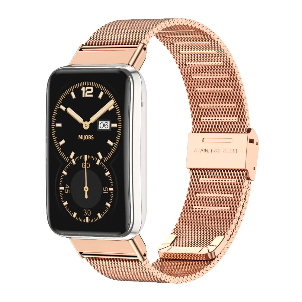 Elegant Metal Smart Bracelet Strap