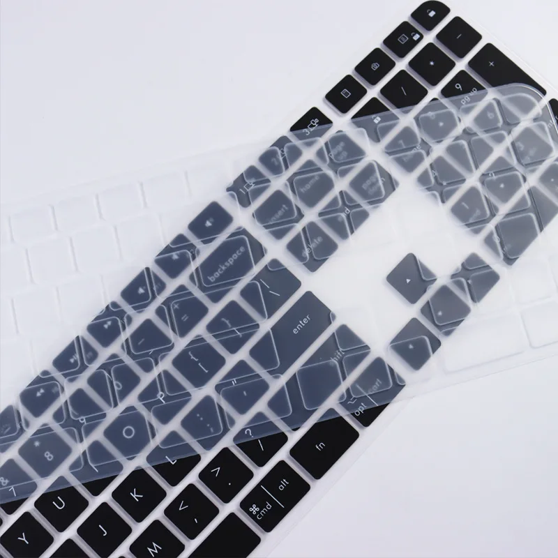 Clear Silicone Keyboard Cover - Slim & Protective for Wireless Bluetooth Keyboards