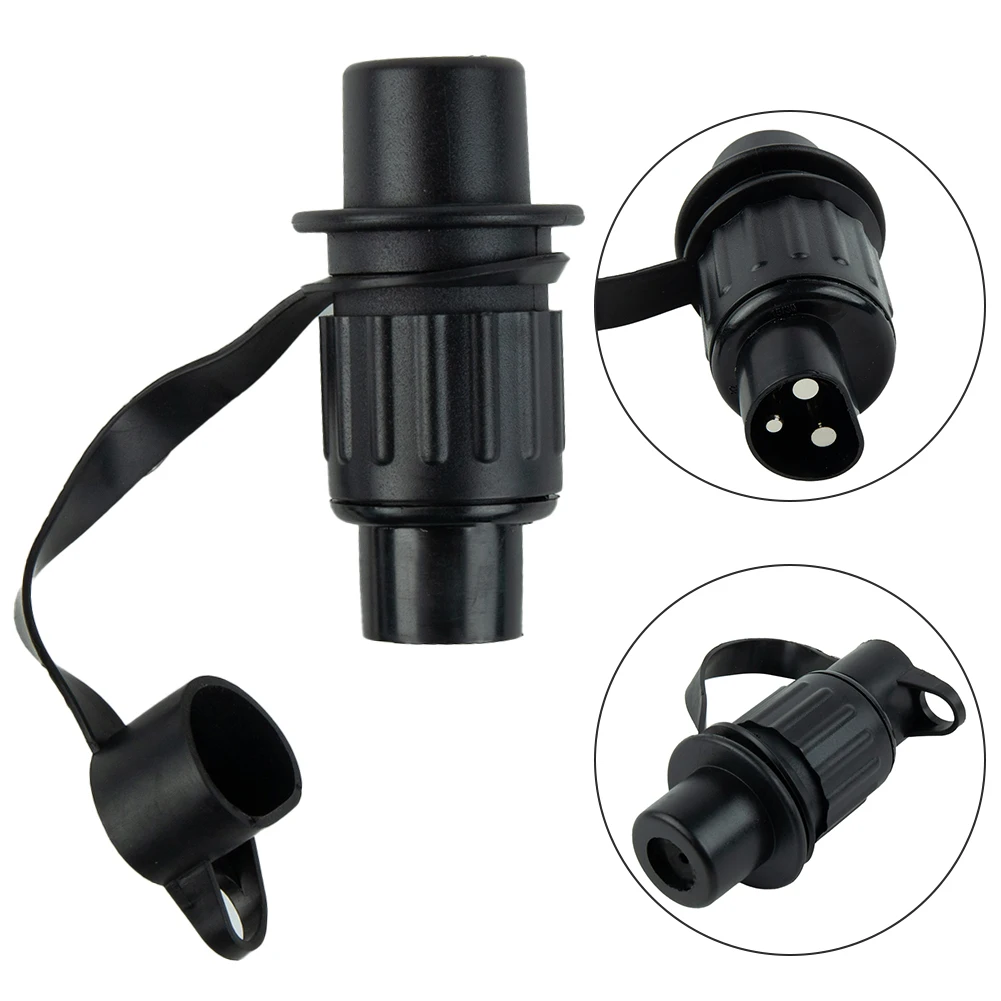 

12V 3Pins Electrical Cable Connector Plug Socket For Trailer Caravan Truck Tail Light Signal Connector RV Accessories