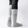 Ladies' Mid-tube Bottom Non-slip Yoga Socks Women Professional Fitness   Pilates Indoor  Floor Dance Socks for Gymnastic Ballet 3
