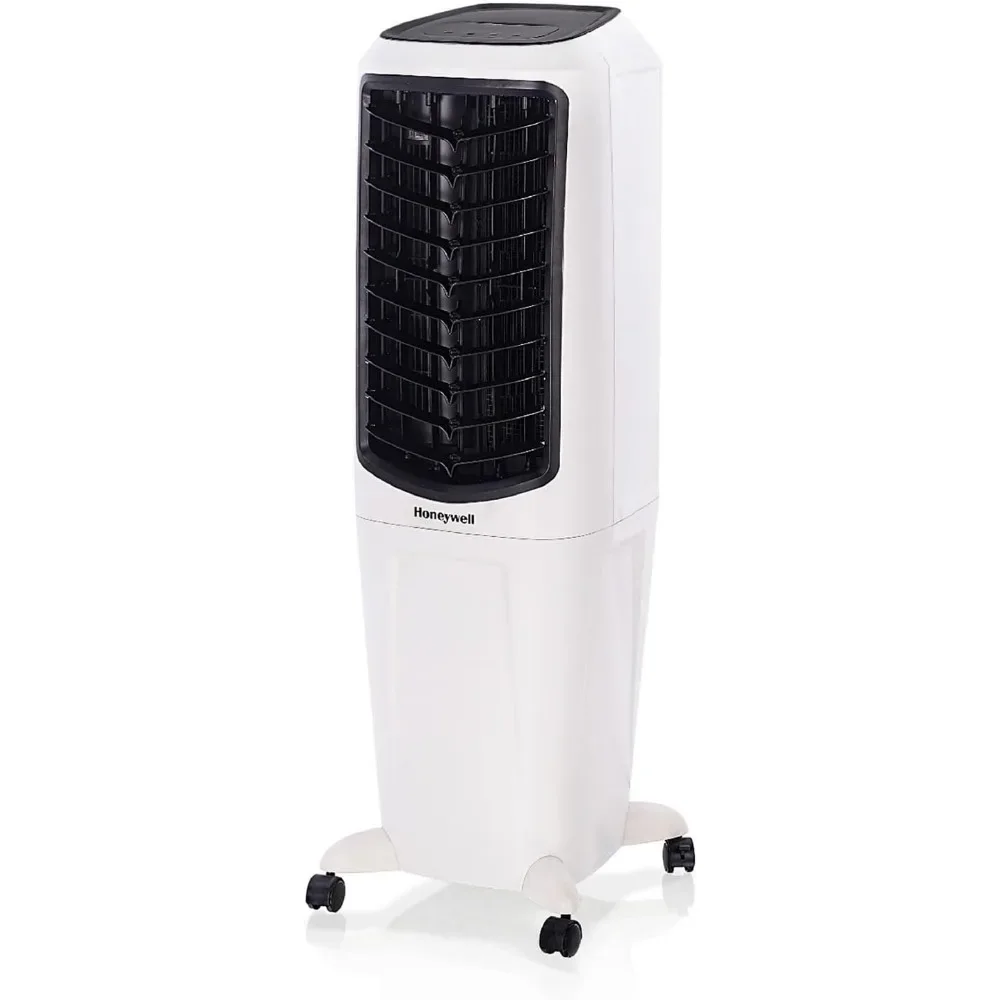 470 CFM Indoor Portable Evaporative Air Cooler with Fan and Humidifier for Living Room
