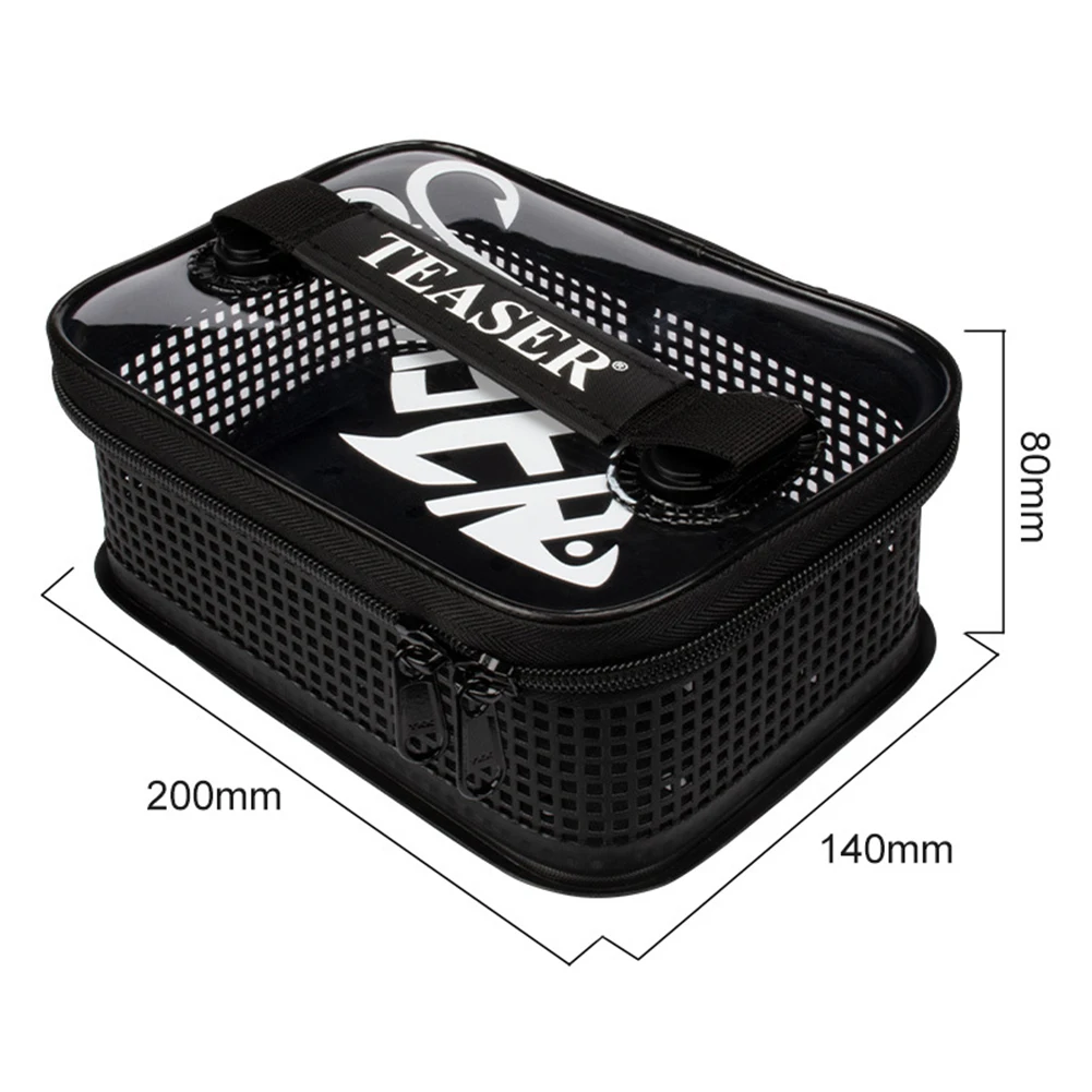 

PVC Lureboat Fishing Bag Lureboat Fishing Bag 1pc Bait Box Boat Fishing Bag Fishing Tackle Box Iron Storage Bag