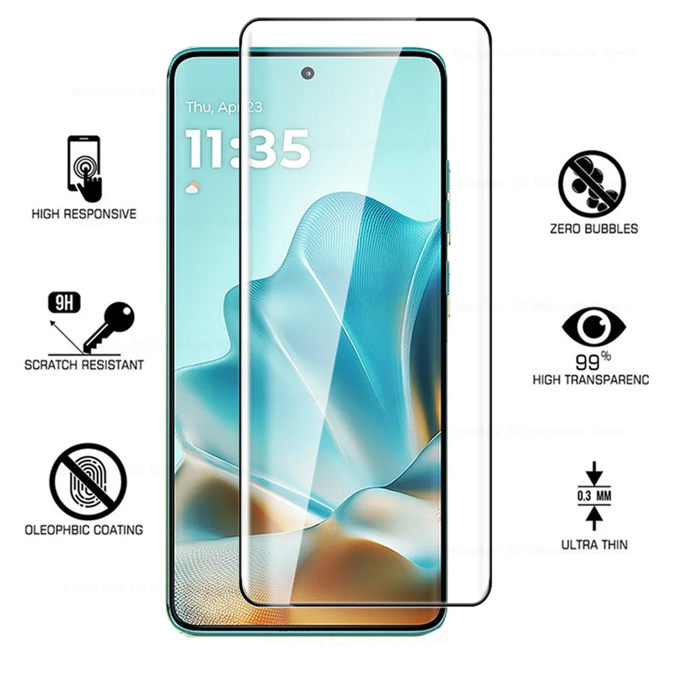 Enhanced Tempered Glass Case with Screen and Camera Lens Protector Film - 8-in-1 Protection Set