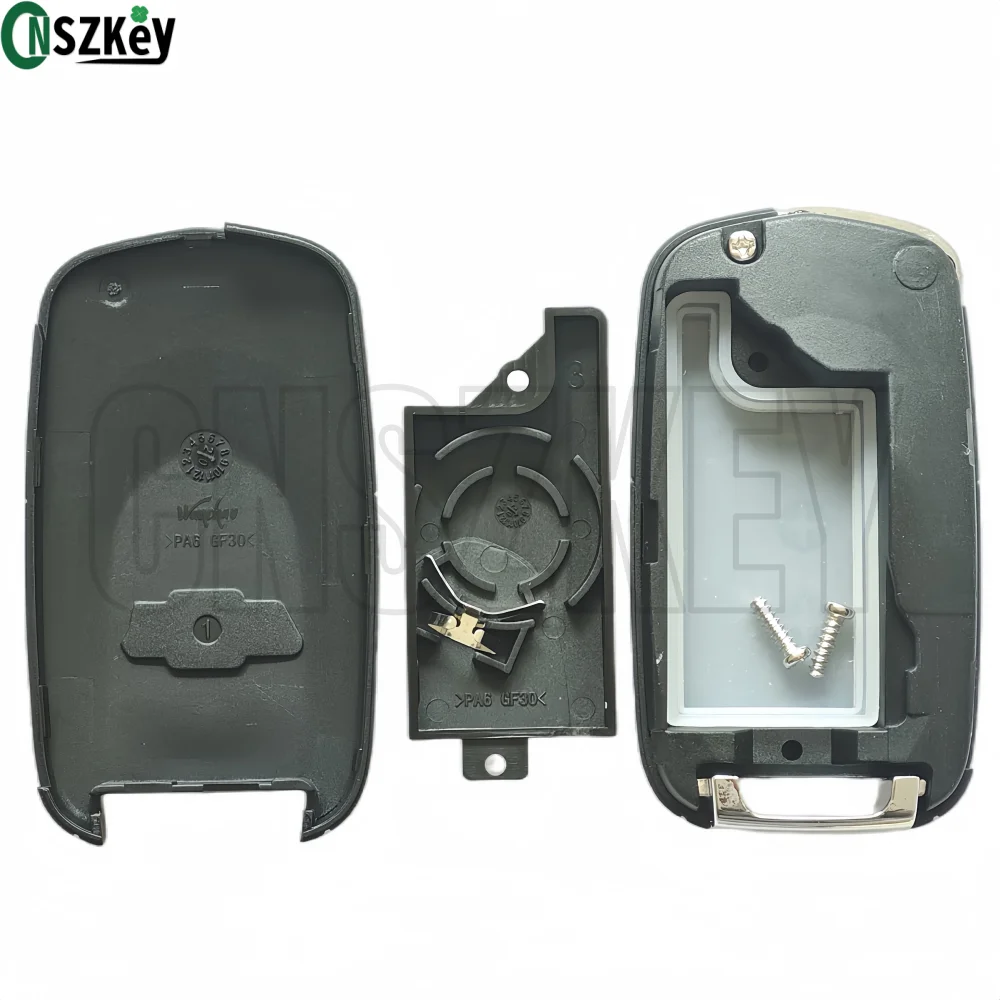 Key Case Car Key Shell Key Cover Folding Car Key Shell Fob Cover Key Fob Replacement 5Pcs/Lot Replacement Folding Key Shell Fob For Chevrolet Captiva Blank Key Case Cover